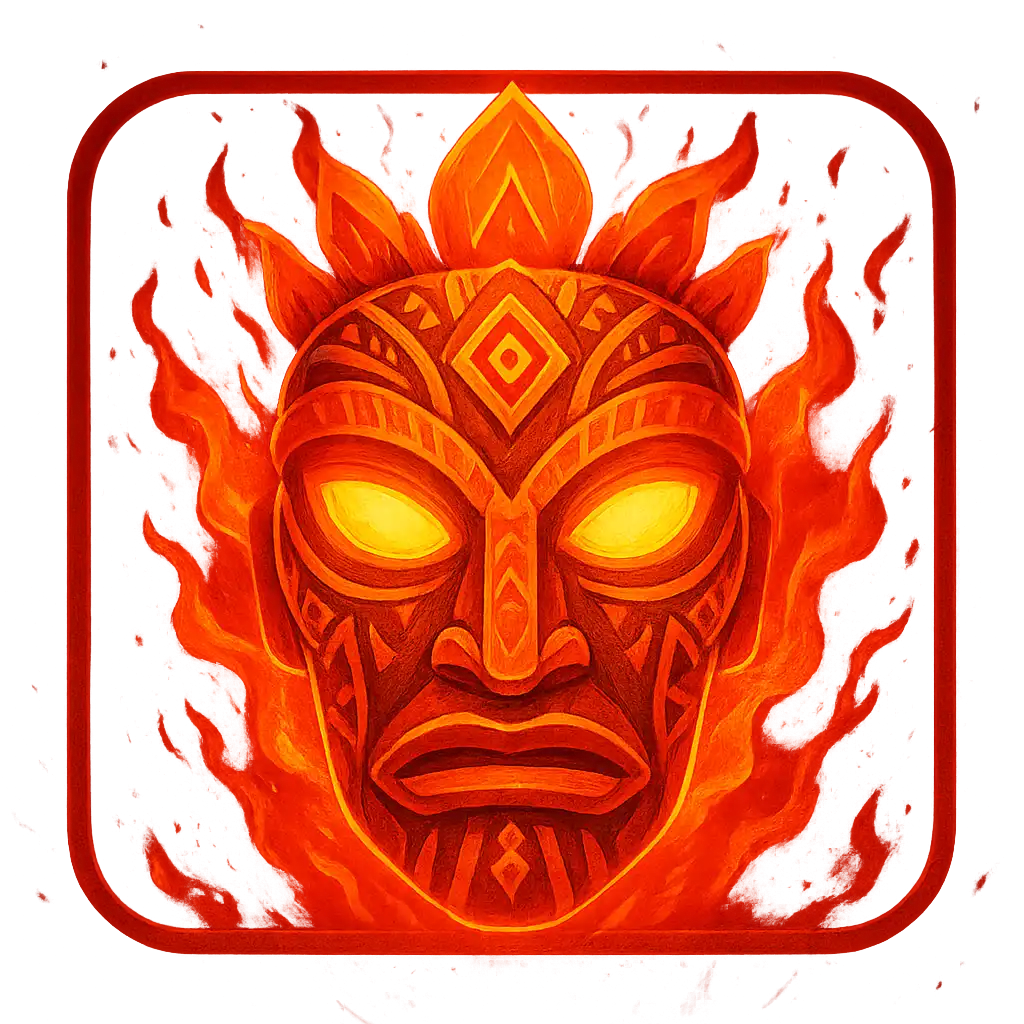 Thumbnail of the 9 Masks Of Fire slot game